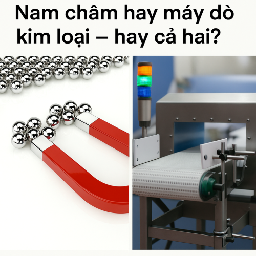Nam châm hay máy dò kim loại – hay cả hai?