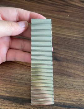 10 viên nam châm L25x7x1.5mm