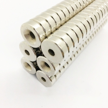 5 viên nam châm D10x6mm - Ni - 1 lỗ