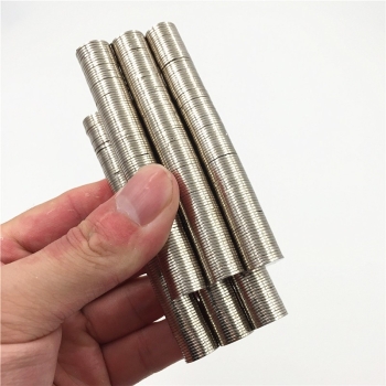 40 viên nam châm tròn D12x1mm - Ni