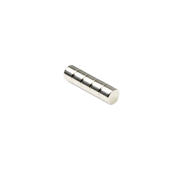 100 viên nam châm tròn D4x3mm - Ni