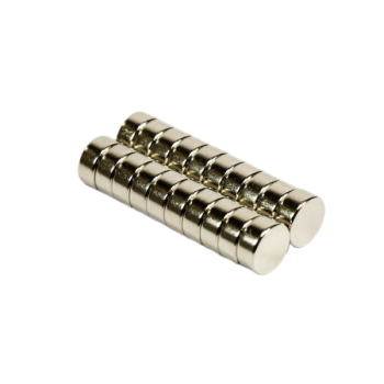 40 viên nam châm tròn D7x3mm - Ni