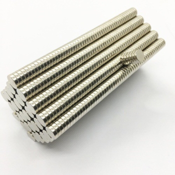 10 viên nam châm tròn D8x1.5mm - Ni