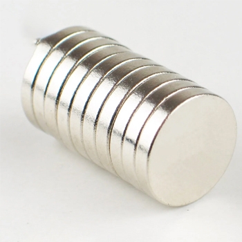 40 viên nam châm tròn D8x2mm - Zn