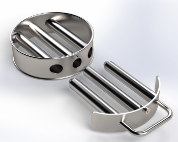 Vỉ nam châm tròn VSN 3 thanh