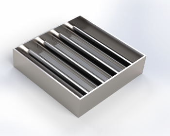 Vỉ nam châm vuông VSC 4 thanh